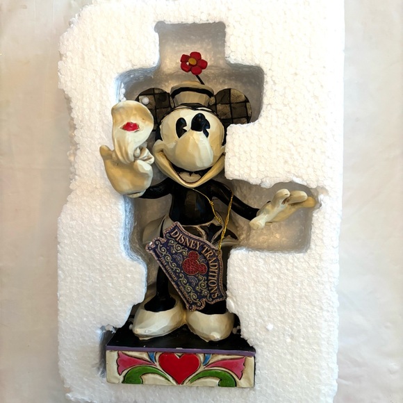 NWT Jim Shore Disney Traditions Minnie Mouse “Yoo Hoo” figurine #4043666 new box - Picture 2 of 14